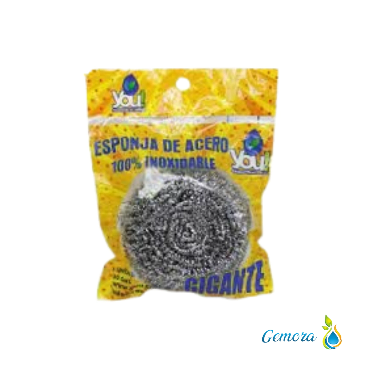 ESPONJA DE ACERO INOXIDABLE GIGANTE YOU 30 GRS.