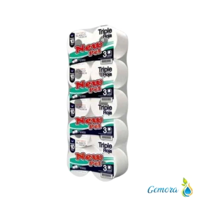 PAPEL HIGI&Eacute;NICO NEW PEL L&Iacute;NEA PREMIUM HOJA TRIPLE 10 UN.