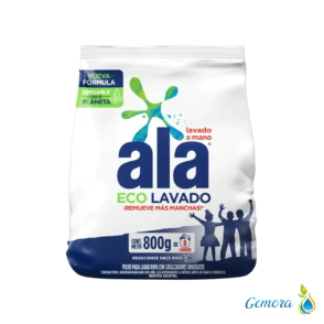 JAB&Oacute;N EN POLVO ALA LAVADO A MANO ECOLAVADO 800 GRS.
