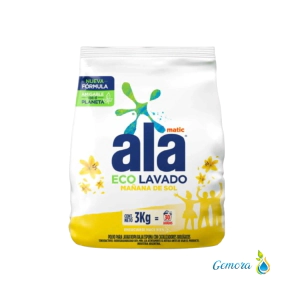 JAB&Oacute;N EN POLVO ALA MATIC MA&Ntilde;ANA DE SOL ECOLAVADO 3 KG.