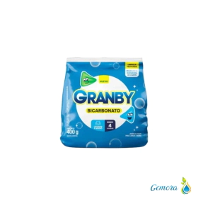 JAB&Oacute;N EN POLVO GRANBY LAVADO A MANO CON BICARBONATO 400 GRS.