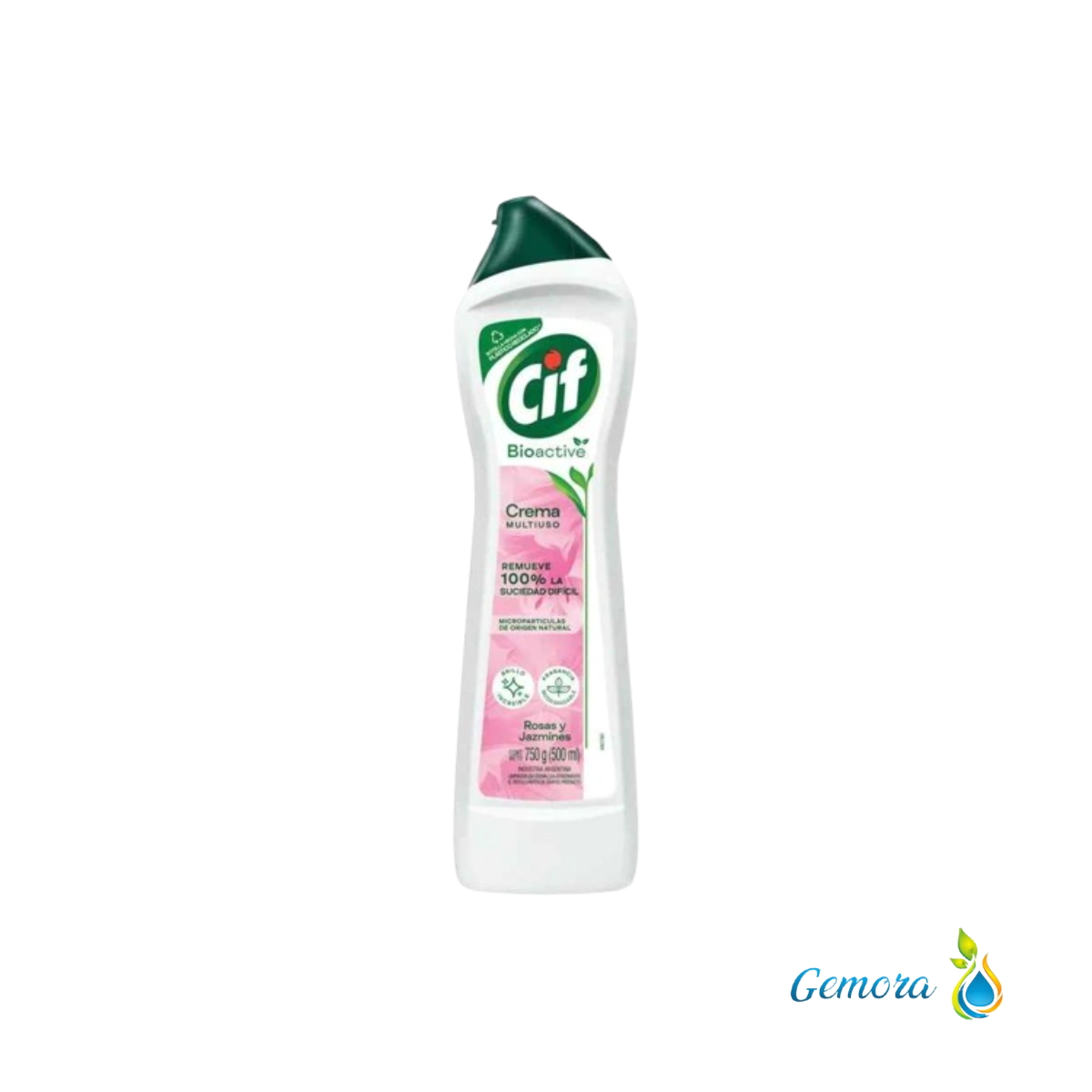 CIF LIMPIADOR EN CREMA BIOACTIVE ROSAS Y JAZMINES 750 GRS