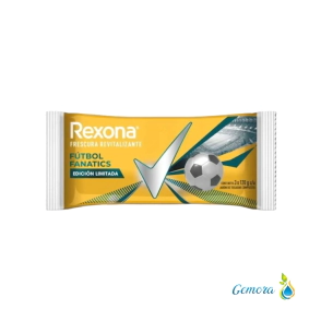 JAB&Oacute;N DE TOCADOR REXONA F&Uacute;TBOL FANATICS 3 UN. X 120 GRS.
