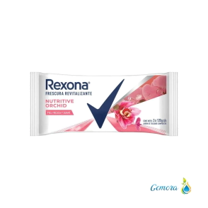 JAB&Oacute;N DE TOCADOR REXONA NUTRITIVE ORCHID 3 UN. X 120 GRS.