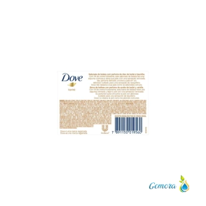 DOVE JAB&Oacute;N DE TOCADOR KARIT&Eacute; Y VAINILLA 90 GRS.