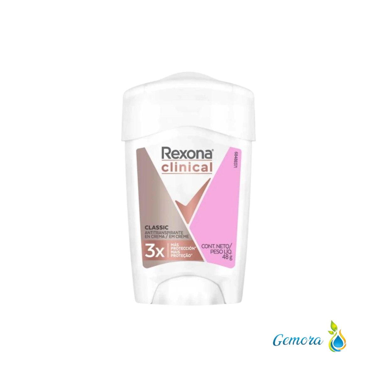 REXONA WOMEN ANTITRANSPIRANTE CLINICAL CREMA CLASSIC 48 GRS.