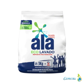 JAB&Oacute;N EN POLVO ALA LAVADO A MANO ECOLAVADO 3 KG