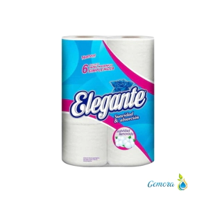 PAPEL HIGIENICO ELEGANTE SH 6 UN. X 30 MTS.