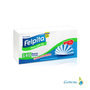 SERVILLETAS FELPITA PARA CADA D&Iacute;A 140 UN.