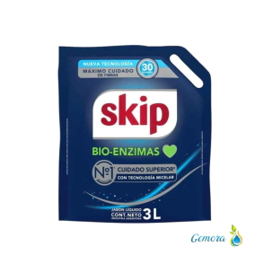 JAB&Oacute;N L&Iacute;QUIDO SKIP BIO ENZIMAS 3 LTS.