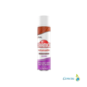 LUSTRAMUEBLES MULTISUPERFICIES AEROSOL LAVANDA CERAMICOL X 360 ML.
