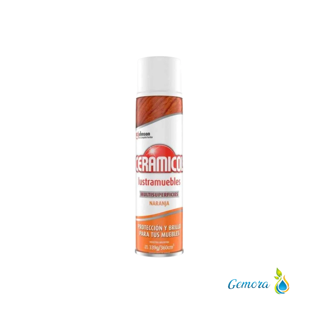 LUSTRAMUEBLES MULTISUPERFICIES AEROSOL NARANJA CERAMICOL X 360 ML.
