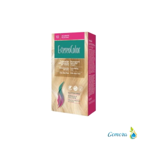 COLORACI&Oacute;N PERMANENTE EN CREMA ESTEREOCOLOR TONO 10 ACLARANTE
