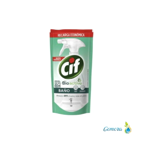 CIF LIMPIADOR PARA BA&Ntilde;O BIOACTIVE DOYPACK X 450 ML