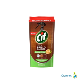 CIF LIMPIADOR MULTISUPERFICIES CITRUS ULTRA BRILLO DOYPACK X 380 ML