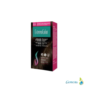 COLORACI&Oacute;N PERMANENTE EN CREMA ESTEREOCOLOR TONO 513 CASTA&Ntilde;O CLARO CENIZA DORADO