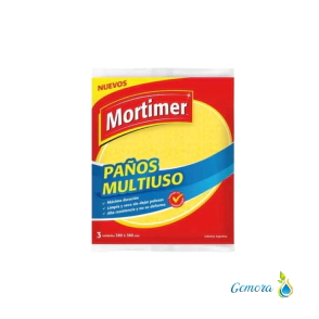 PA&Ntilde;O MULTIUSO AMARILLO MORTIMER 3 UN.