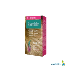 COLORACI&Oacute;N PERMANENTE EN CREMA ESTEREOCOLOR TONO 9 RUBIO MUY CLARO