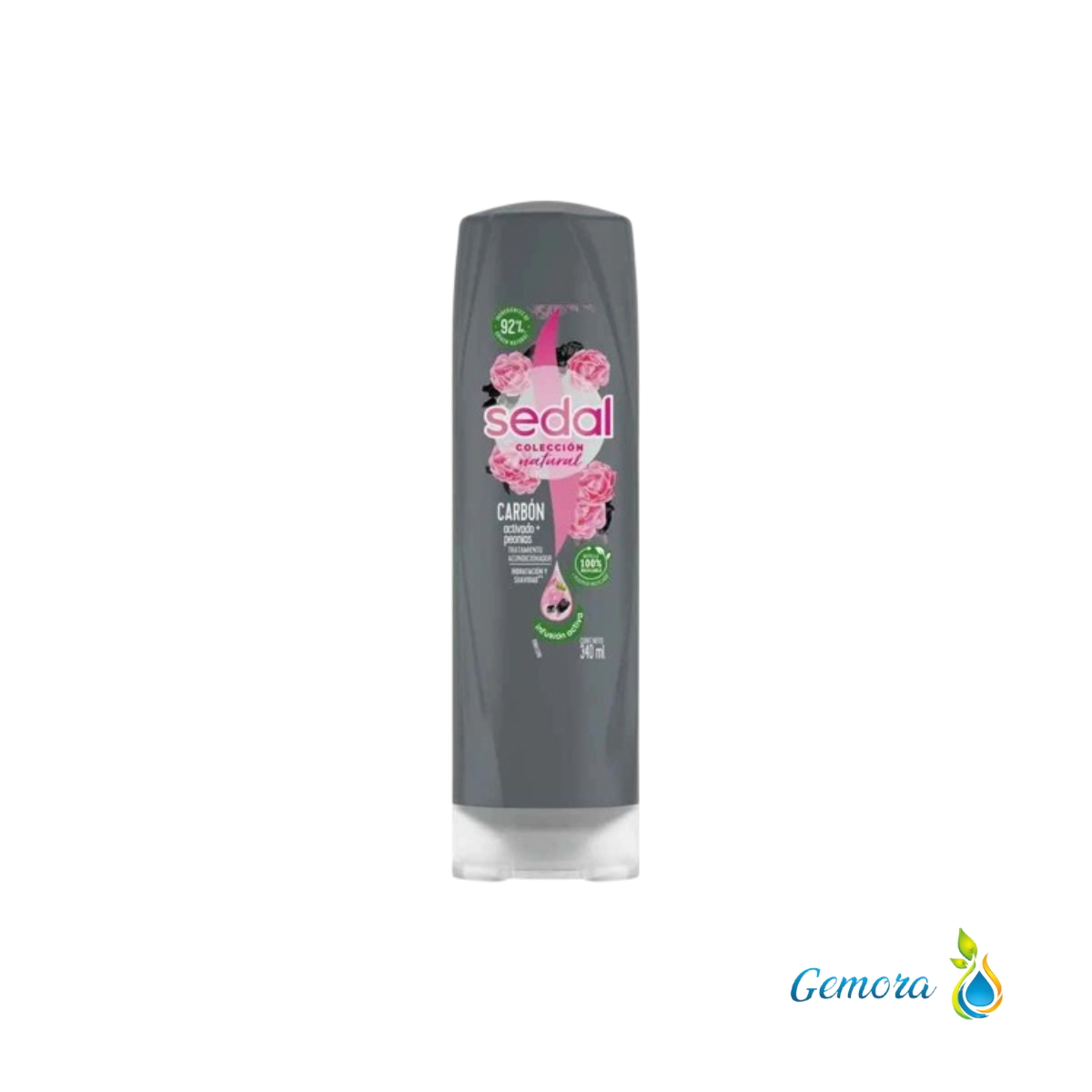 ACONDICIONADOR SEDAL CARBON ACTIVADO Y PEONIAS 340 ML