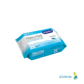 TOALLITAS DESMAQUILLANTES ALGABO 25 UN