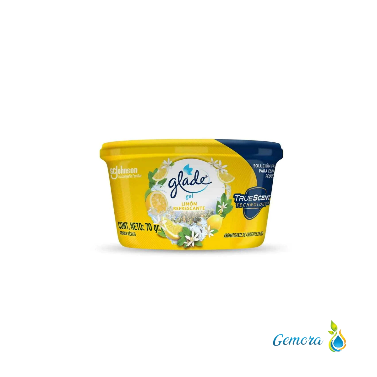 MINI GEL GLADE LIMON REFRESCANTE 70 GRS.