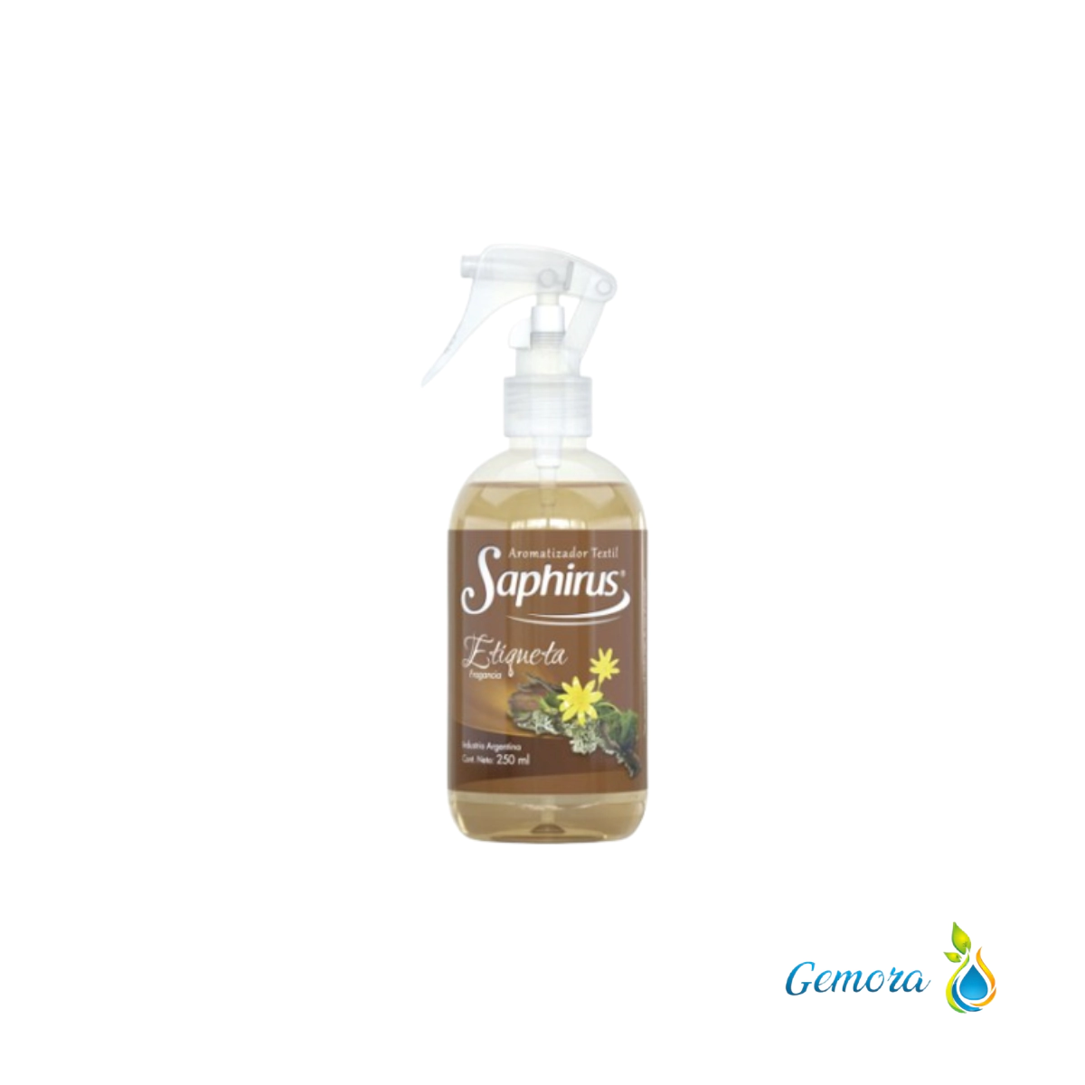 AROMATIZADOR TEXTIL SAPHIRUS ETIQUETA 250 ML