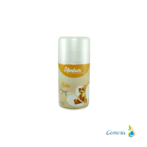 AROMATIZADOR DE AMBIENTES AEROSOL SAPHIRUS LINEA AMBAR BEBE 280 CC