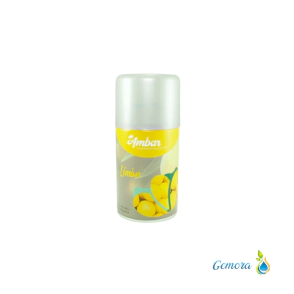 AROMATIZADOR DE AMBIENTES AEROSOL SAPHIRUS LINEA AMBAR LIMON 280 CC