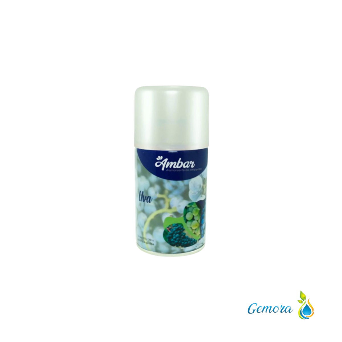 AROMATIZANTE DE AMBIENTES AEROSOL SAPHIRUS LINEA AMBAR UVA 280 CC