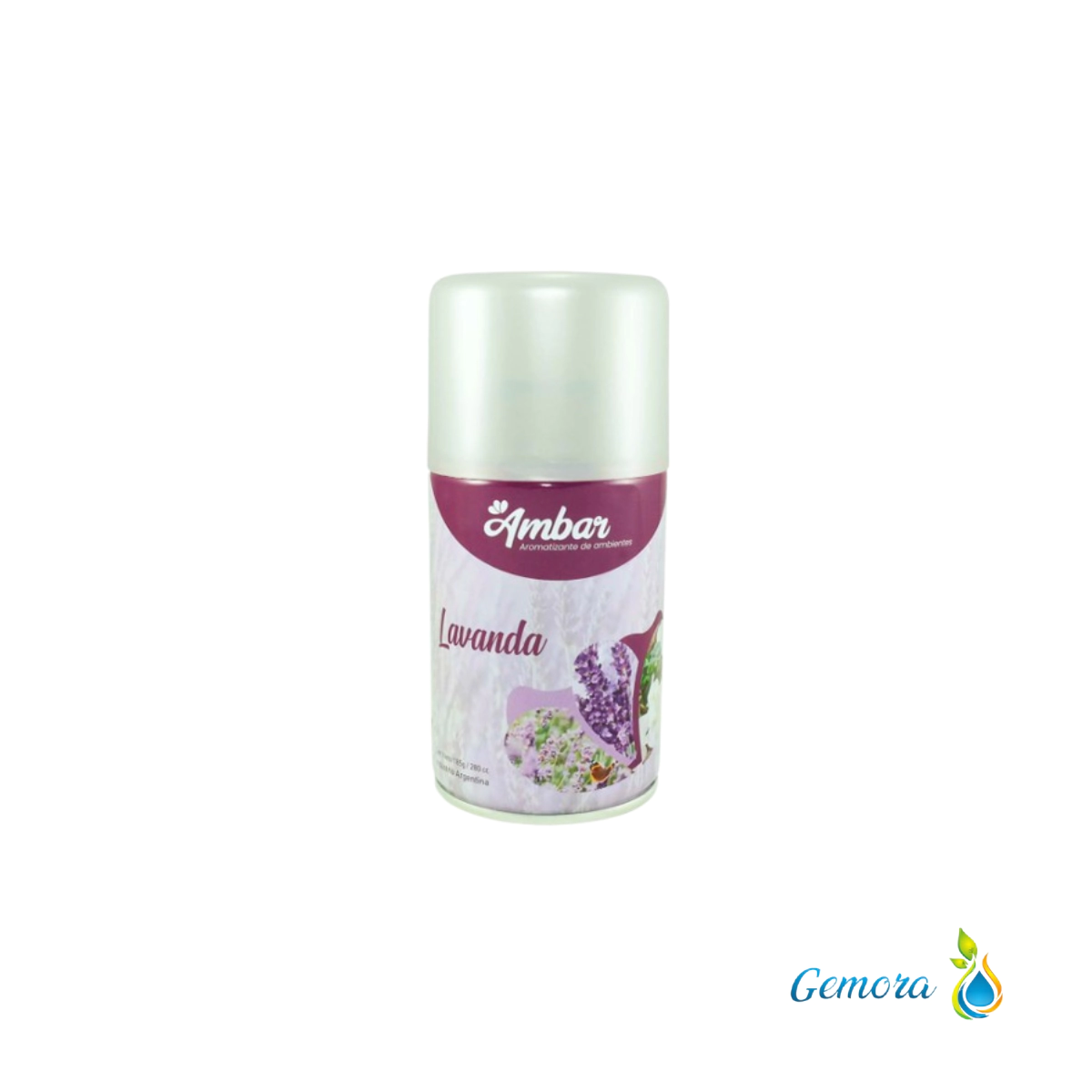 AROMATIZANTE DE AMBIENTES AEROSOL SAPHIRUS LINEA AMBAR LAVANDA 280 CC
