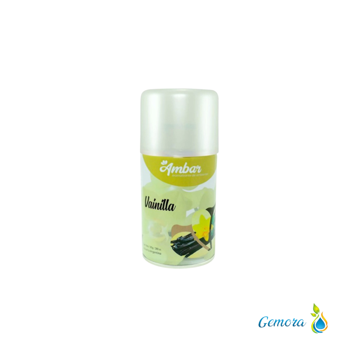 AROMATIZANTE DE AMBIENTES AEROSOL SAPHIRUS LINEA AMBAR VAINILLA 280 CC