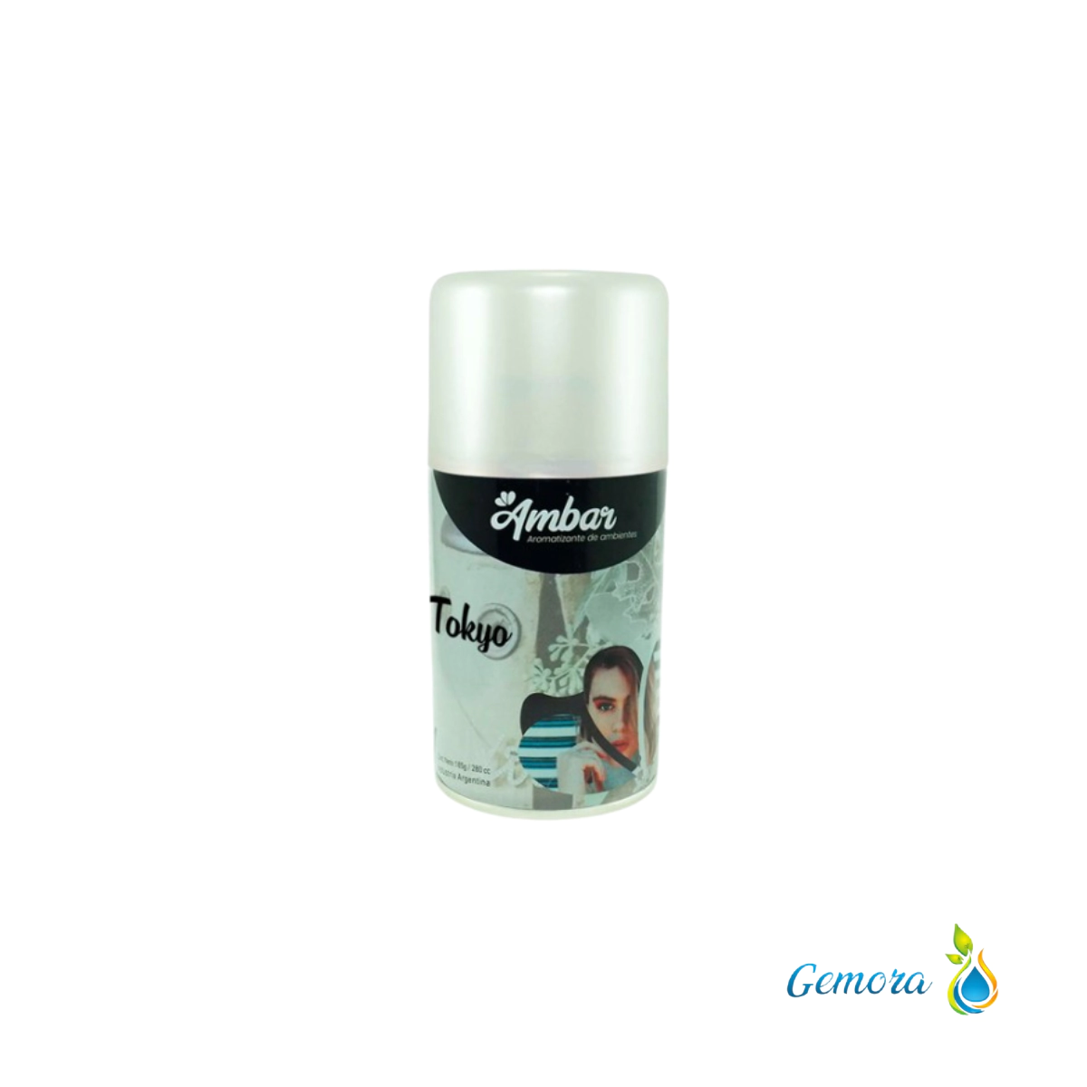 AROMATIZADOR DE AMBIENTES AEROSOL SAPHIRUS LINEA AMBAR TOKYO 280 CC
