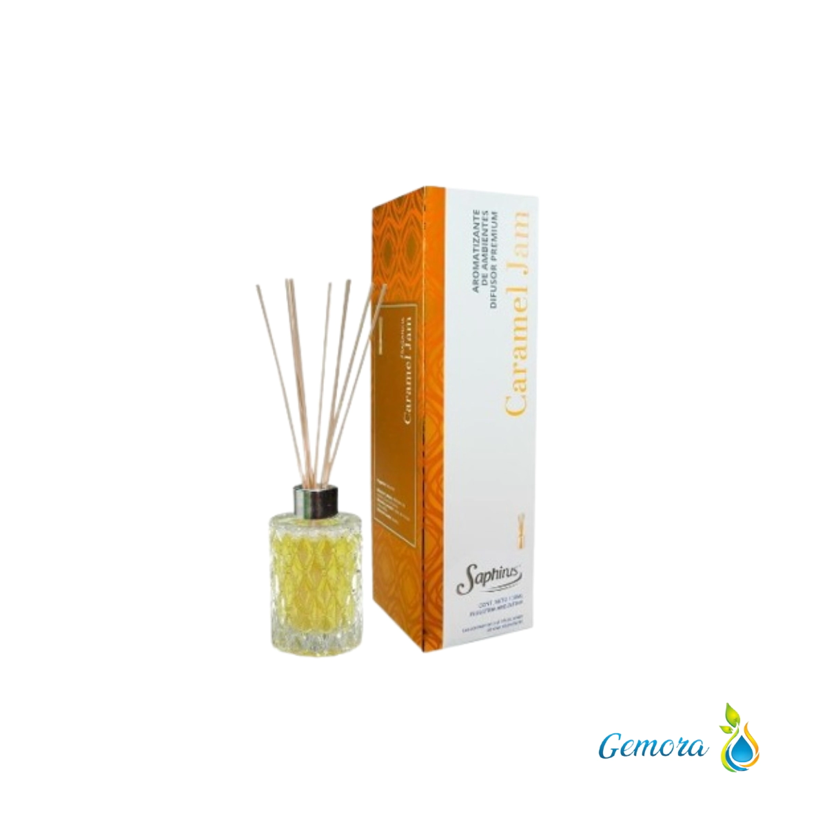 DIFUSOR PREMIUM SAPHIRUS CARAMEL JAM 130 ML