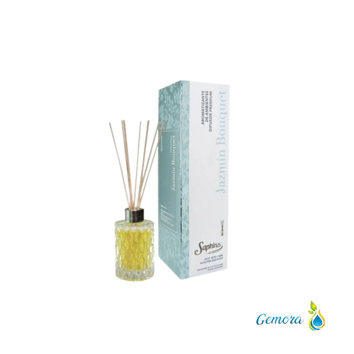 DIFUSOR PREMIUM SAPHIRUS JAZMIN BOUQUET 130 ML