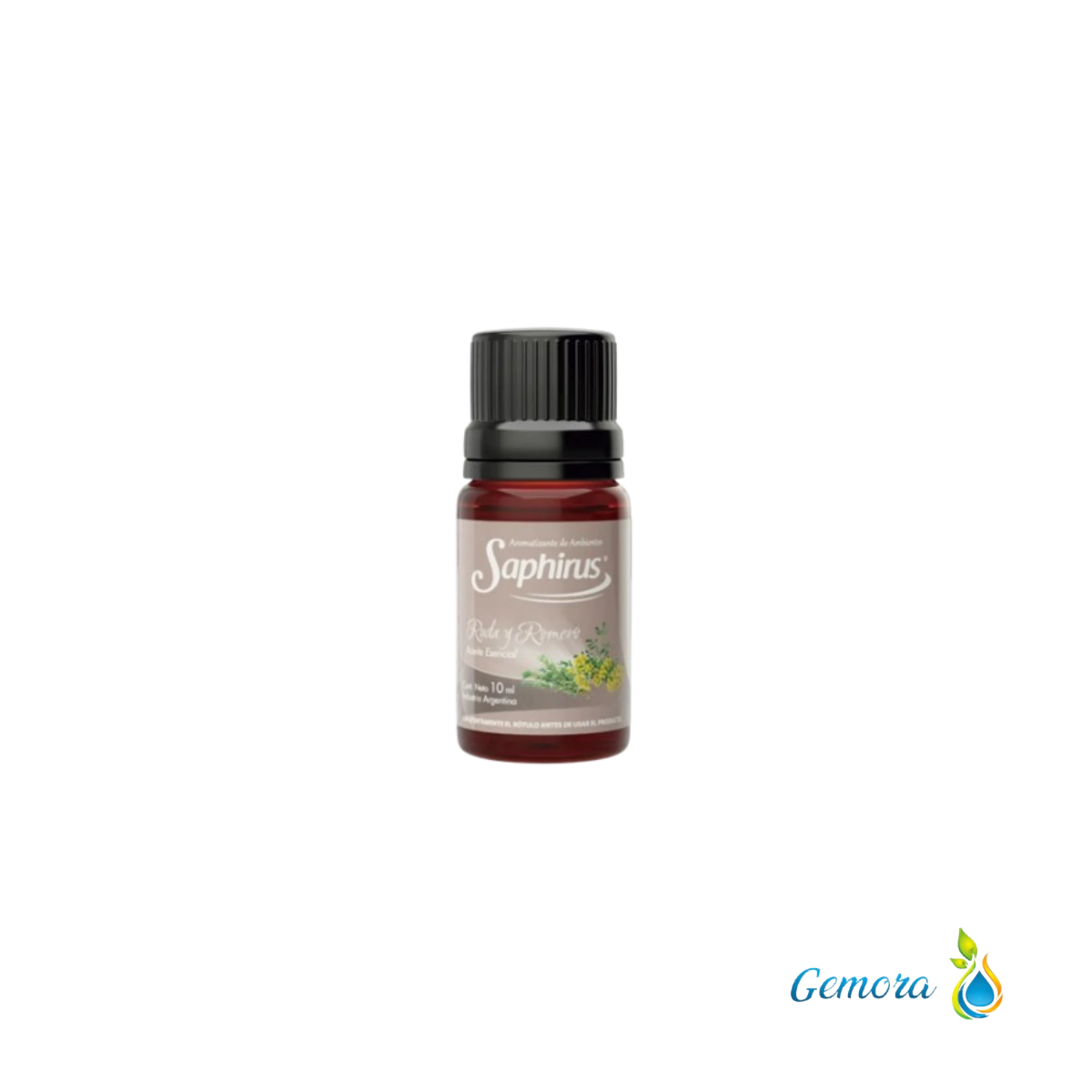 ACEITE ESENCIAL PARA HORNILLOS SAPHIRUS RUDA Y ROMERO 10 ML.
