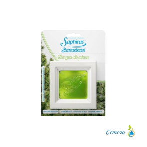 AROMATIZANTE DE AMBIENTES SAPHIRUS LINEA SENSACIONES HOLDER WHITE + SENSACIONES BOSQUE DE PINOS 66 G