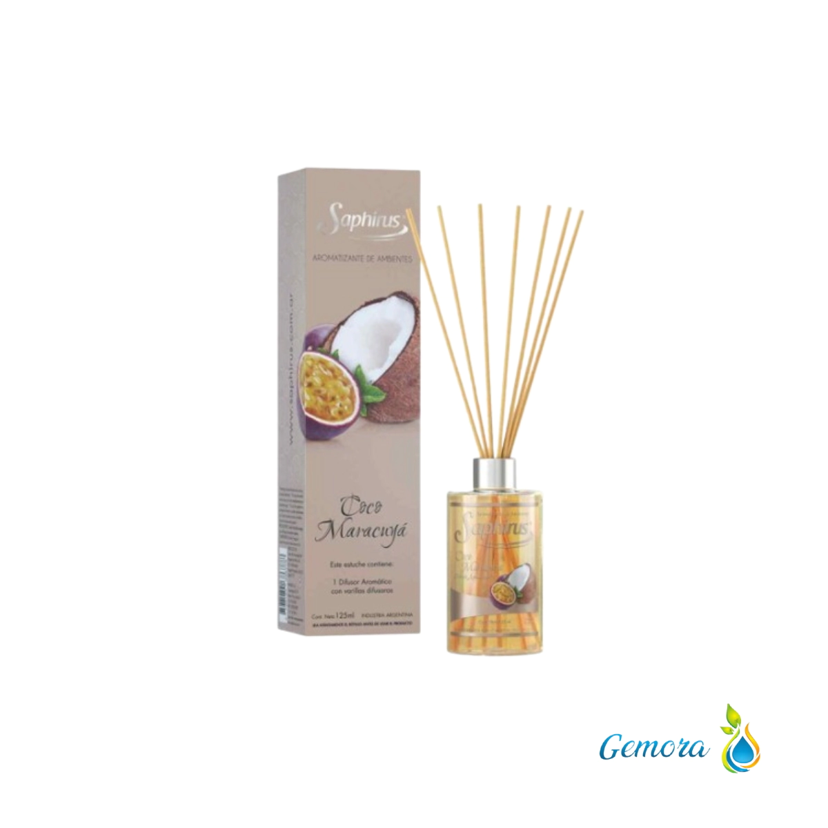 DIFUSOR ECO SAPHIRUS COCO MARACUYA 125 ML