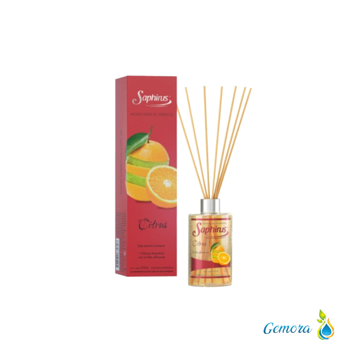 DIFUSOR ECO SAPHIRUS CITRUS 125 ML