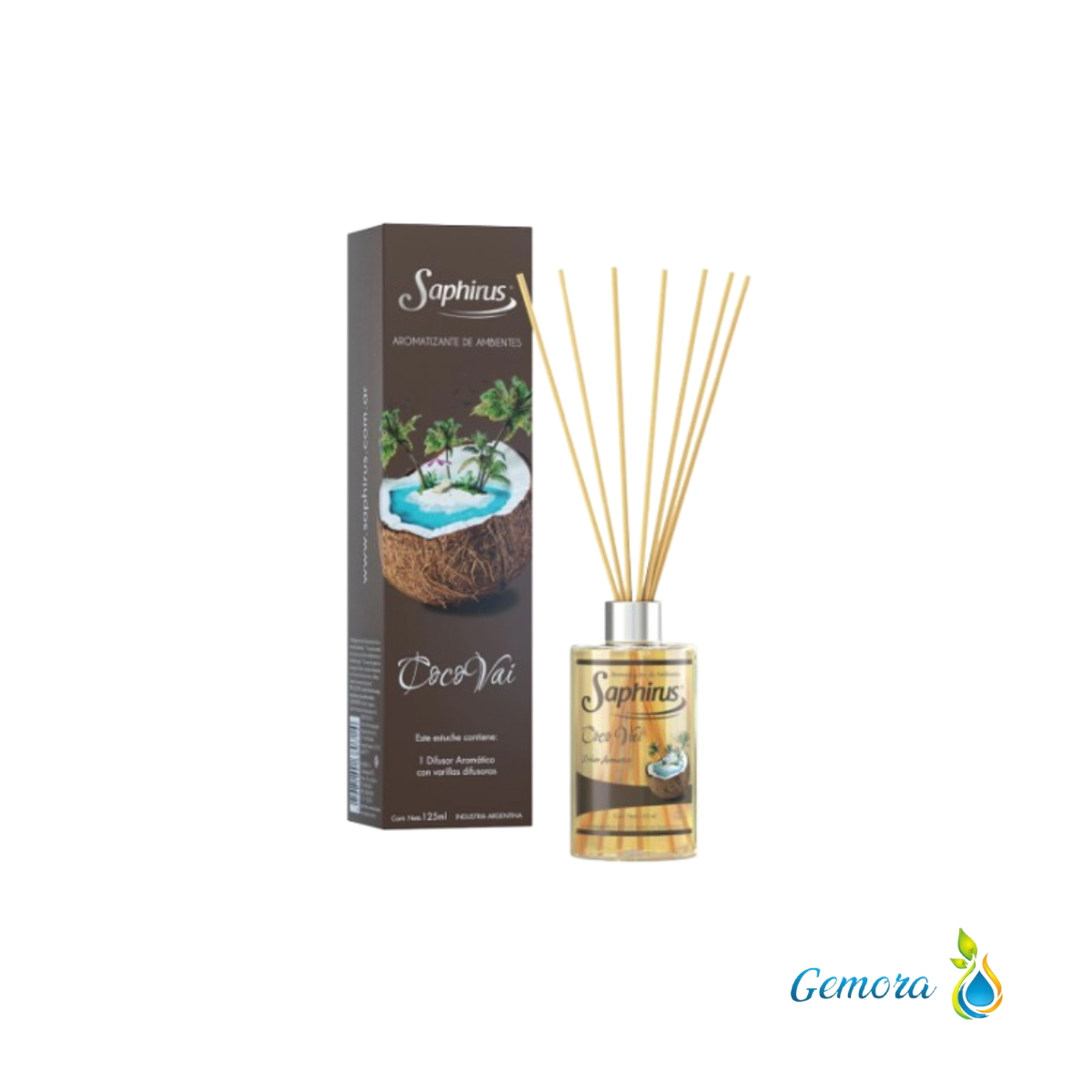 DIFUSOR ECO SAPHIRUS COCO VAI 125 ML