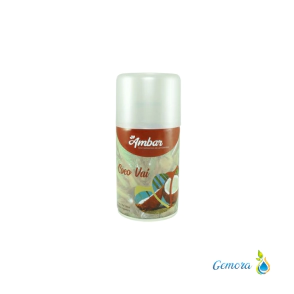 AROMATIZADOR DE AMBIENTES AEROSOL SAPHIRUS LINEA AMBAR COCO VAI 280 CC