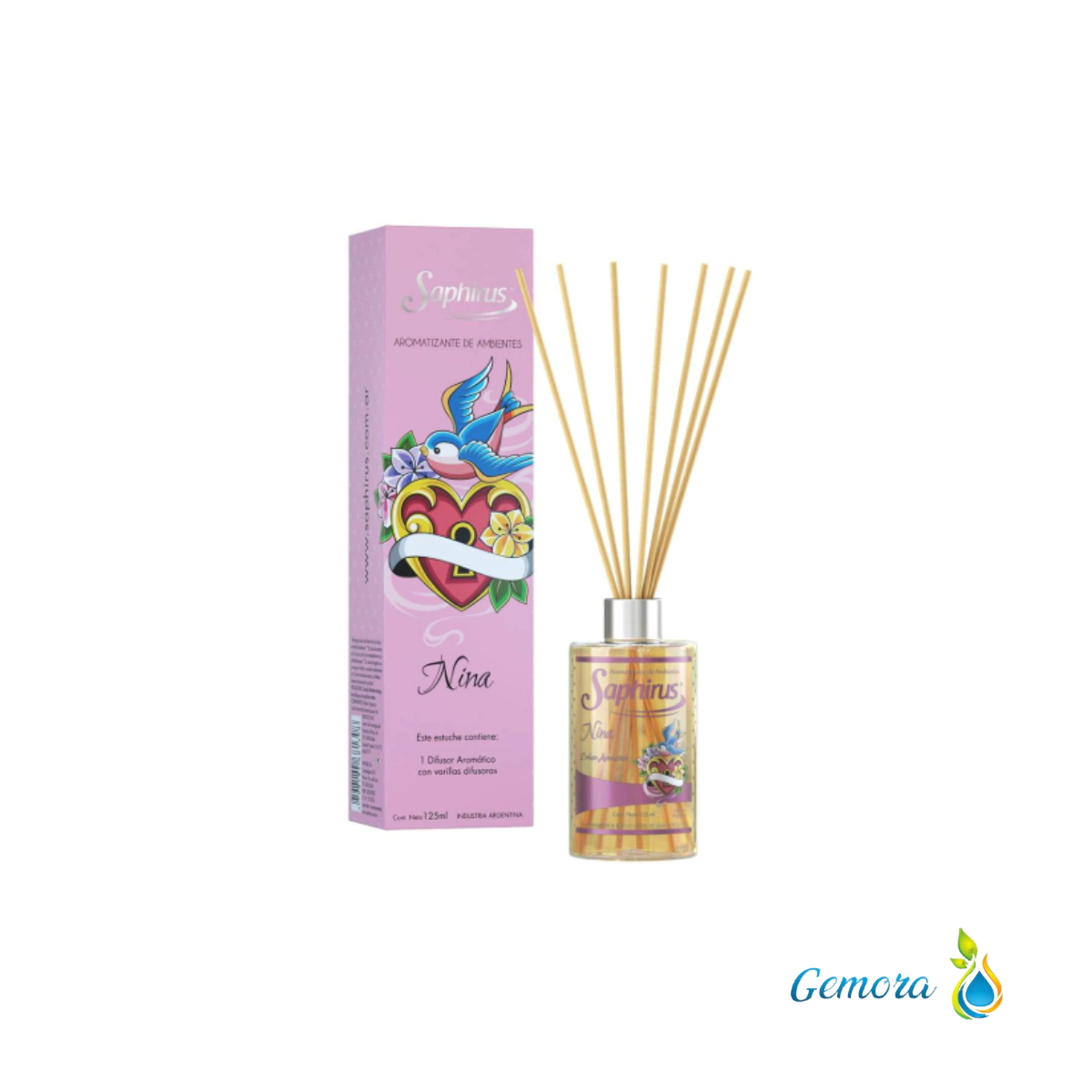 DIFUSOR ECO SAPHIRUS NINA 125 ML