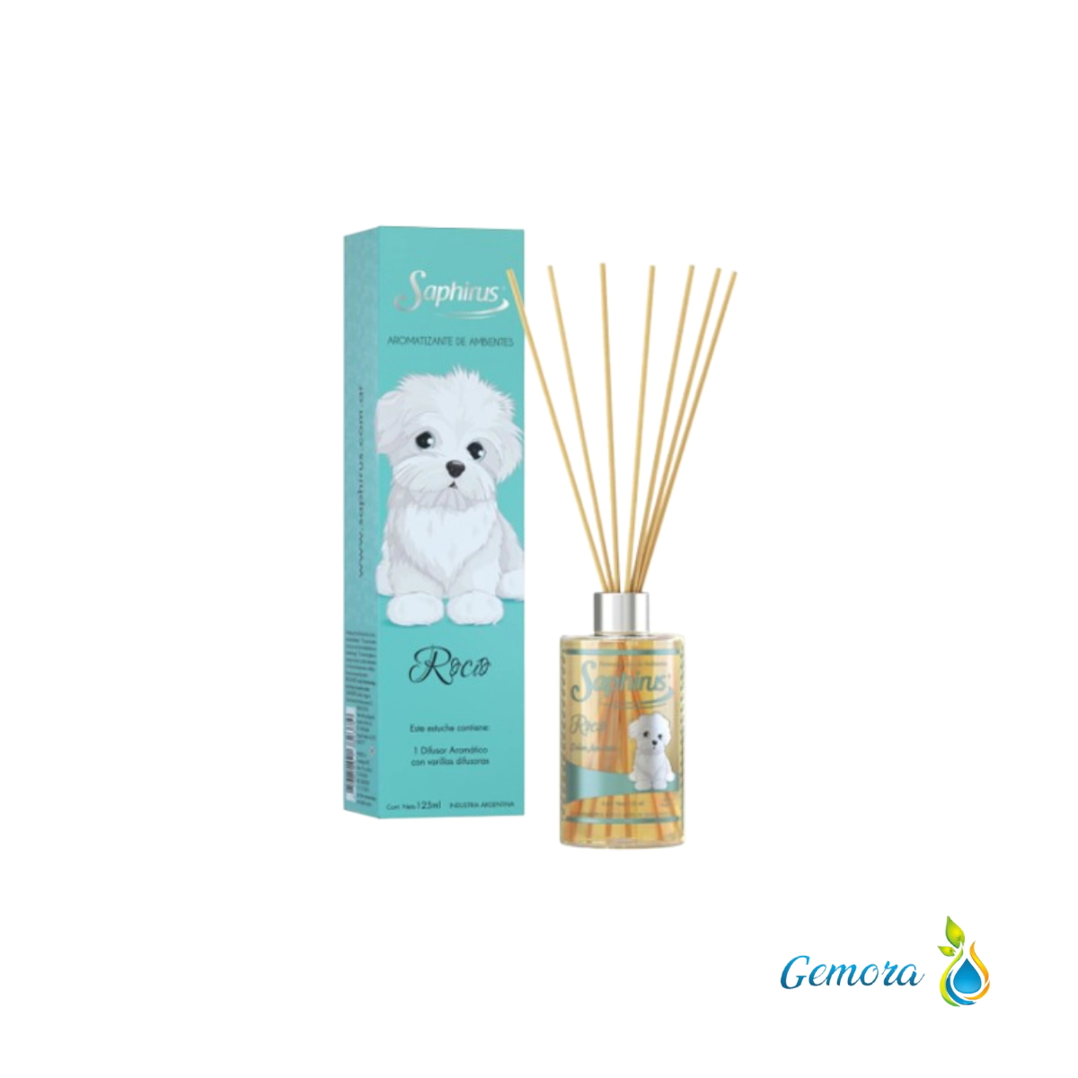 DIFUSOR ECO SAPHIRUS ROCIO 125 ML