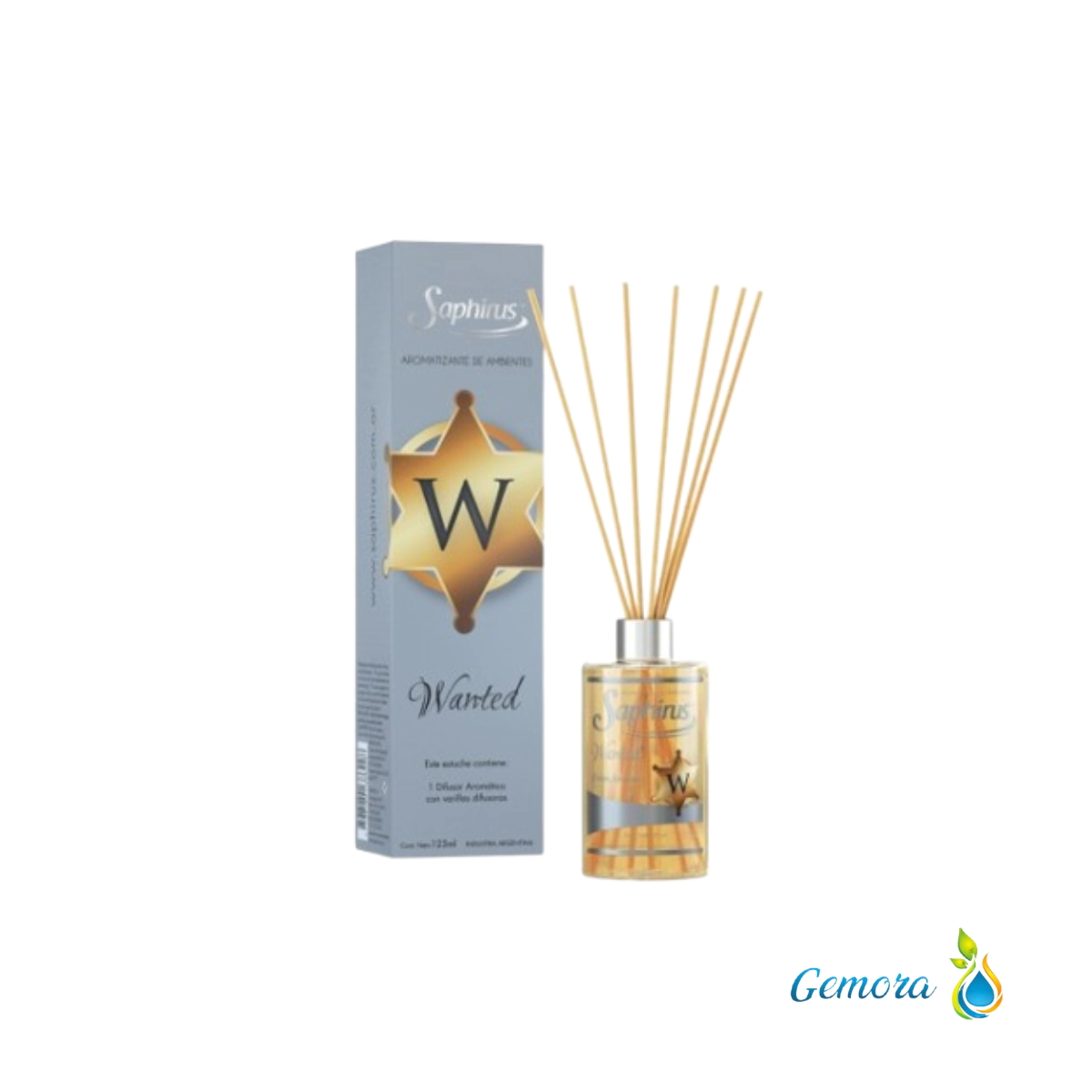 DIFUSOR ECO SAPHIRUS WANTED 125 ML