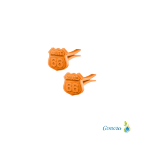 AROMATIZANTE DE AUTOS SAPHIRUS LINEA ROUTE 66 NARANJA X 2 UN.