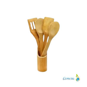 SET UTENSILLOS DE BAMBOO NTCA KT7380