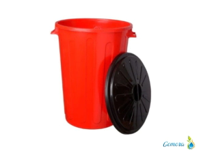 CESTO DE RESIDUOS CON TAPA GEMPLAST X 68 LTS.