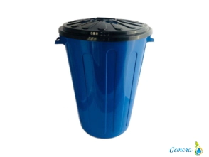 CESTO DE RESIDUOS CON TAPA GEMPLAST X 68 LTS.
