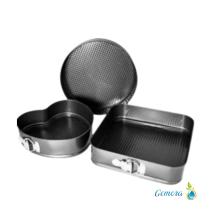 MOLDES PARA TORTA X 3 24-26-28 CM NTCA KT7527