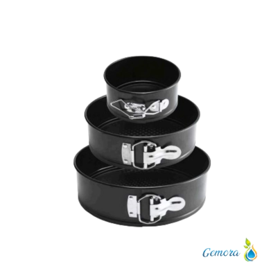 MOLDES PARA TORTA X 3 24-26-28 CM NTCA KT7528