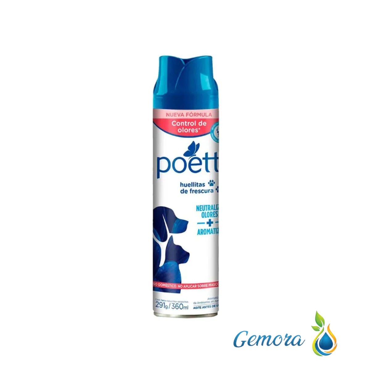DESODORANTE DE AMBIENTE AEROSOL POETT HUELLITAS X 360 ML